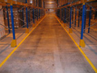 Epoxy sur Bton Signalisation de stockage en hauteur et aide  la manutention
