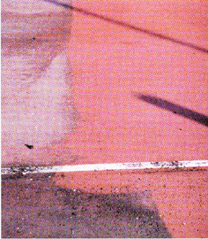 photo du tennis avant decolmatage